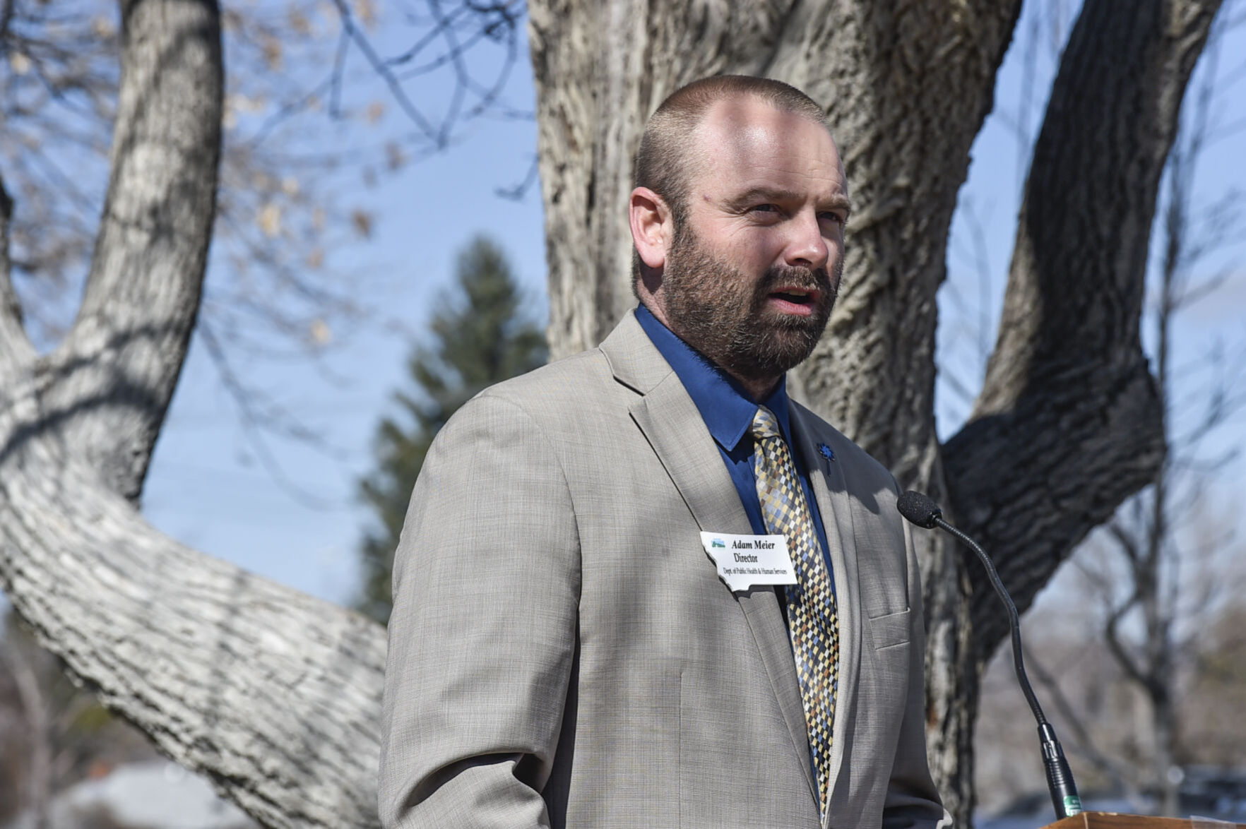 Department of Public Health and Human Services Director Adam Meier